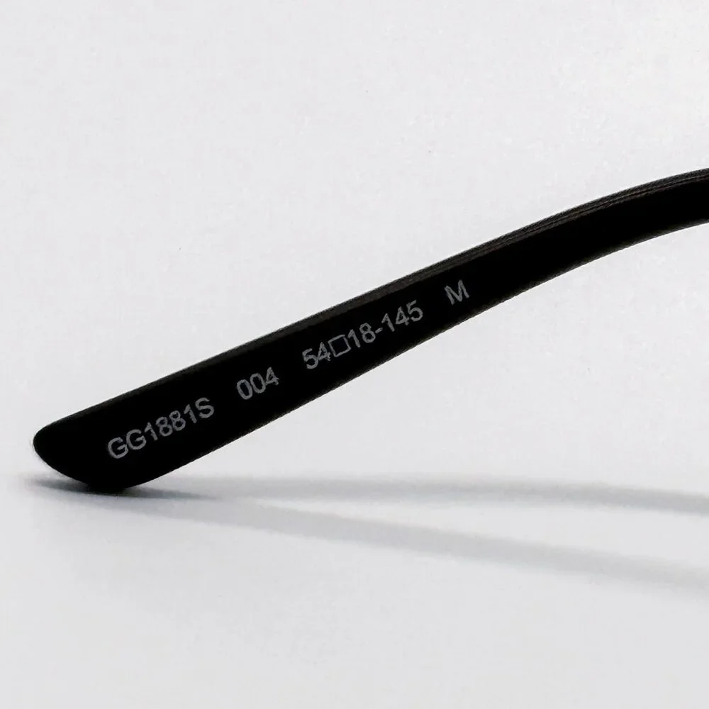 NEW GUCCI SUNGLASSES SILVER UNISEX EYEWEAR GUCCI GG1881S 004